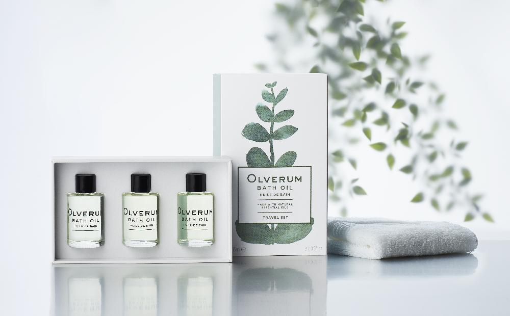 D.r. Harris & Co. Olverum Bath Oil Travel Set