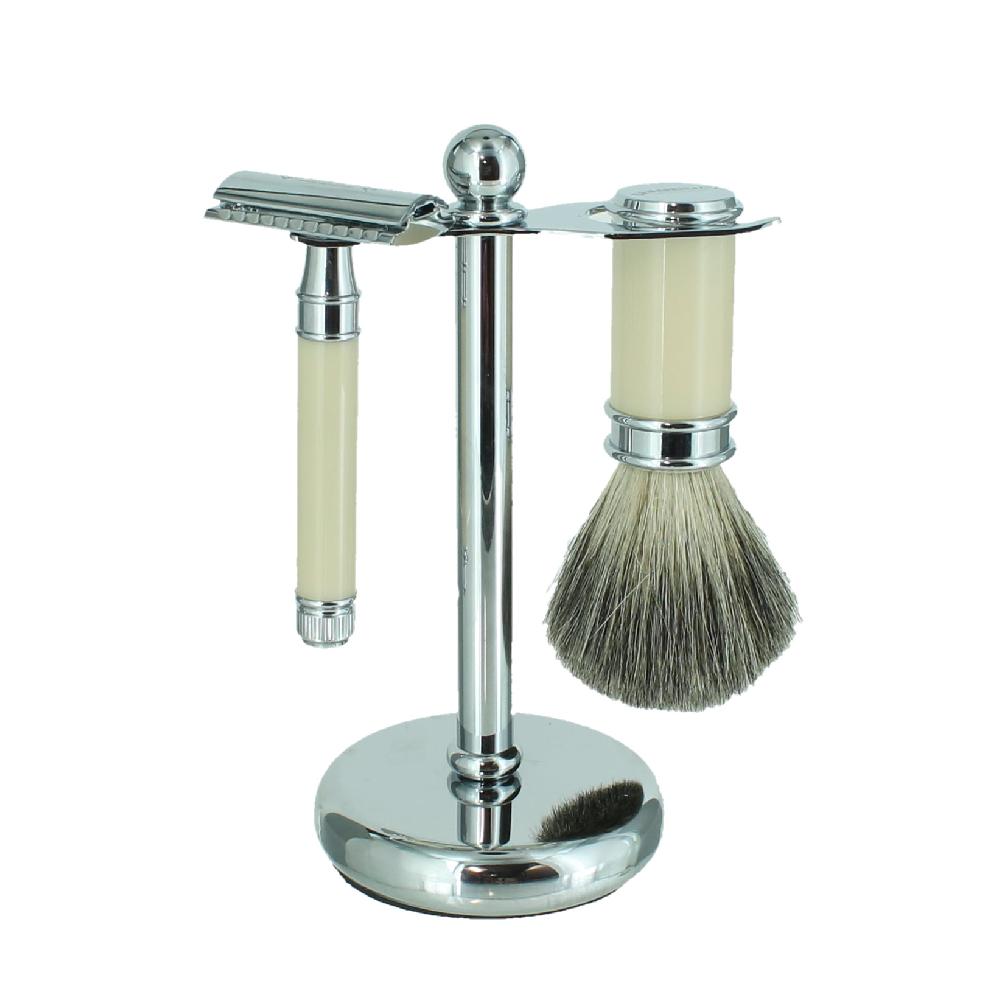 d.r. harris & co. Safety Razor Ivory 3-Piece Set