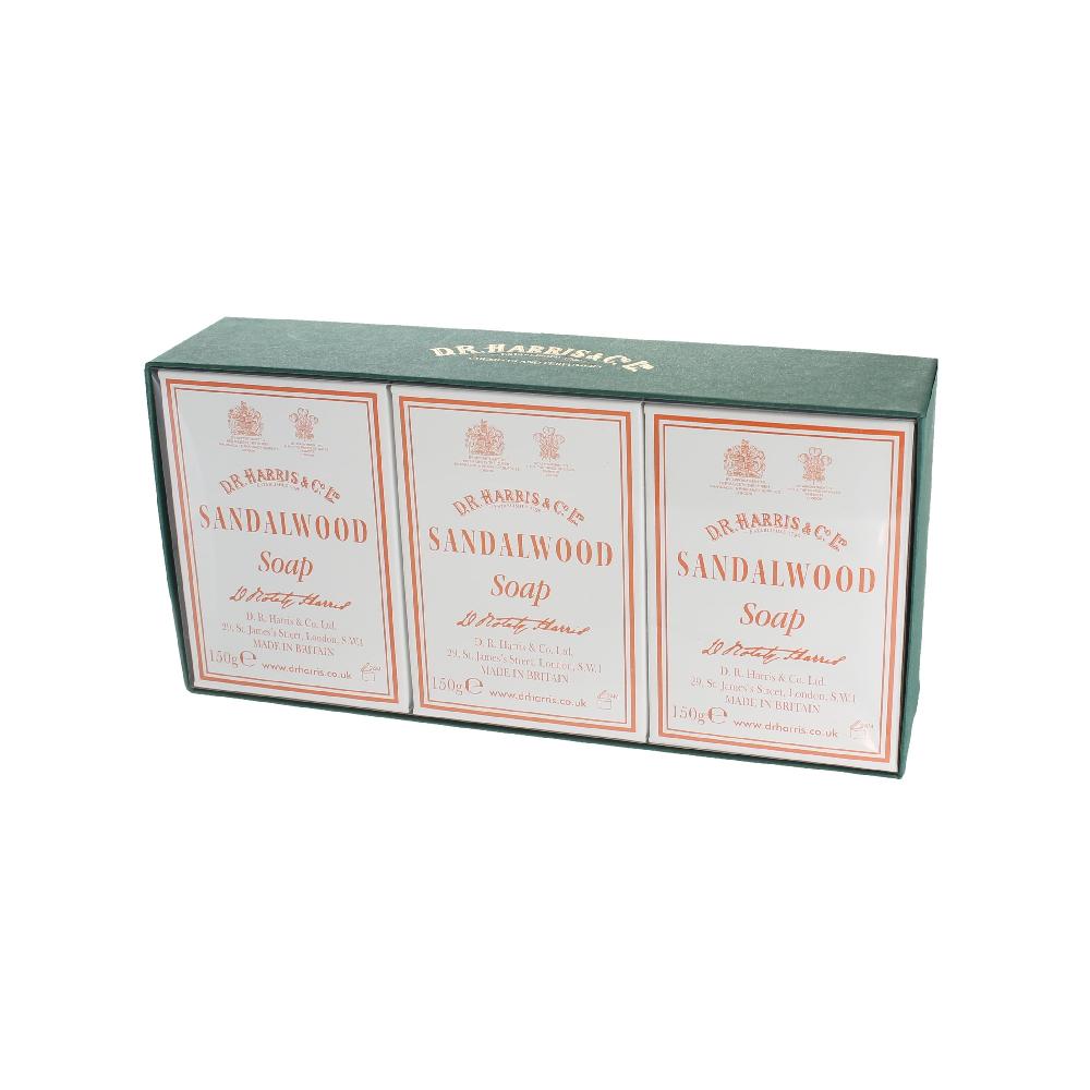 d.r. harris & co. Sandalwood Bath Soap 3 Pack
