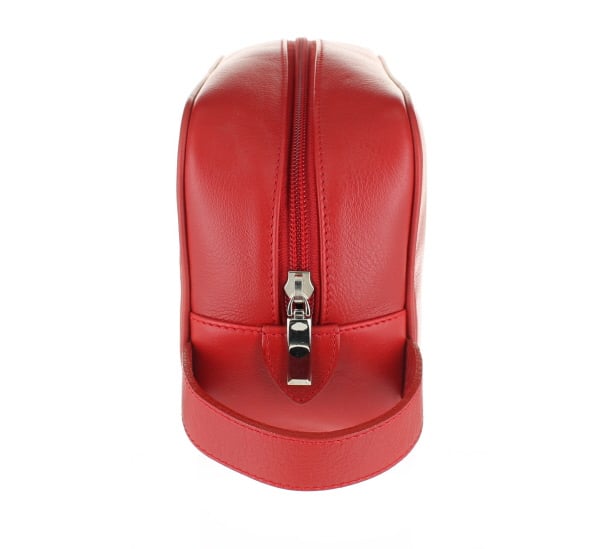 D.r. Harris & Co. Small Leather Wash Bag – Red