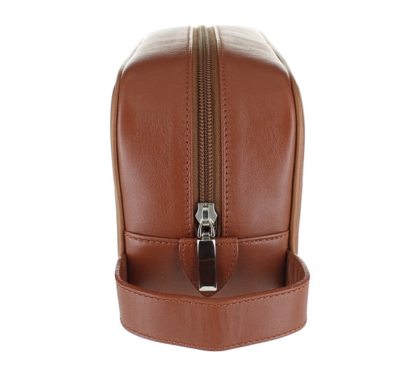 D.r. Harris & Co. Small Leather Wash Bag – Tan