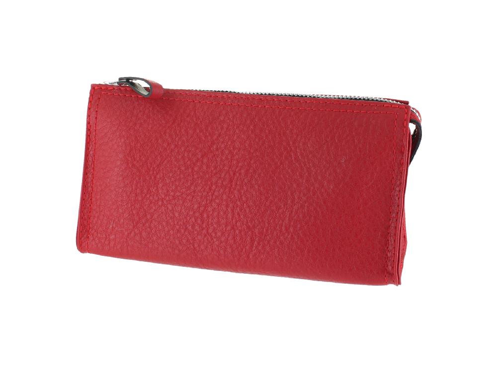 d.r. harris & co. Small Red Leather Wash Bag