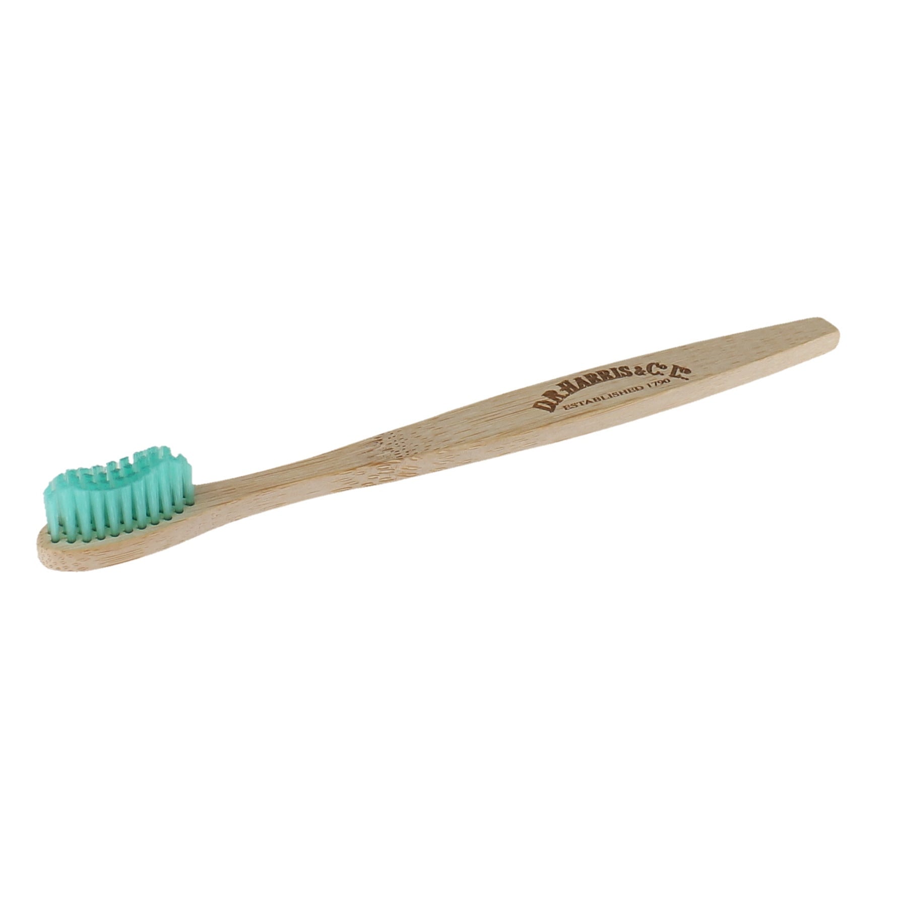 d.r. harris & co. Dark Green Biodegradable Bamboo Toothbrush