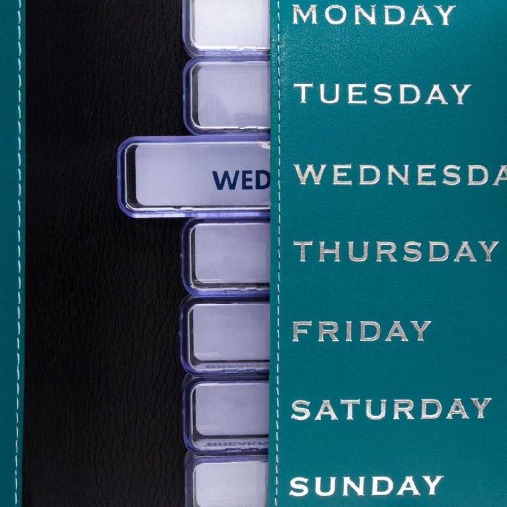 D.r. Harris & Co. Ettinger Pill Case – Sterling Turquoise