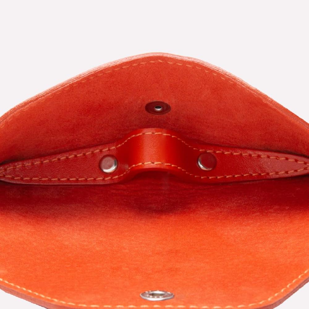 D.r. Harris & Co. Ettinger Sterling Glasses Case- Orange