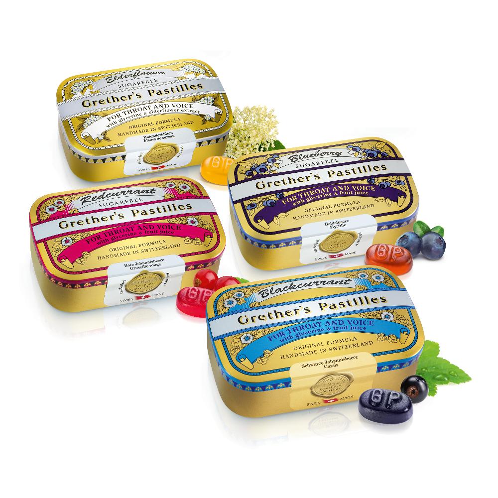 D.r. Harris & Co. Grether’s Pastilles – Blueberry Sugar-free