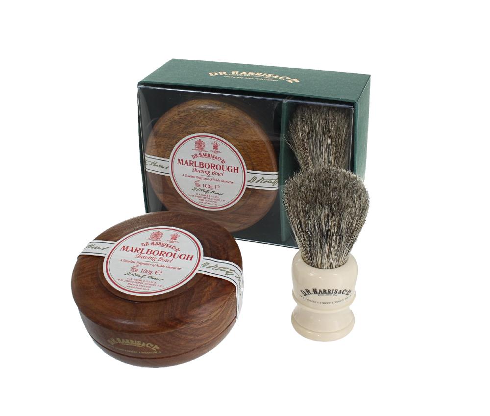 d.r. harris & co. Marlborough Shaving Gift Set Mahogany