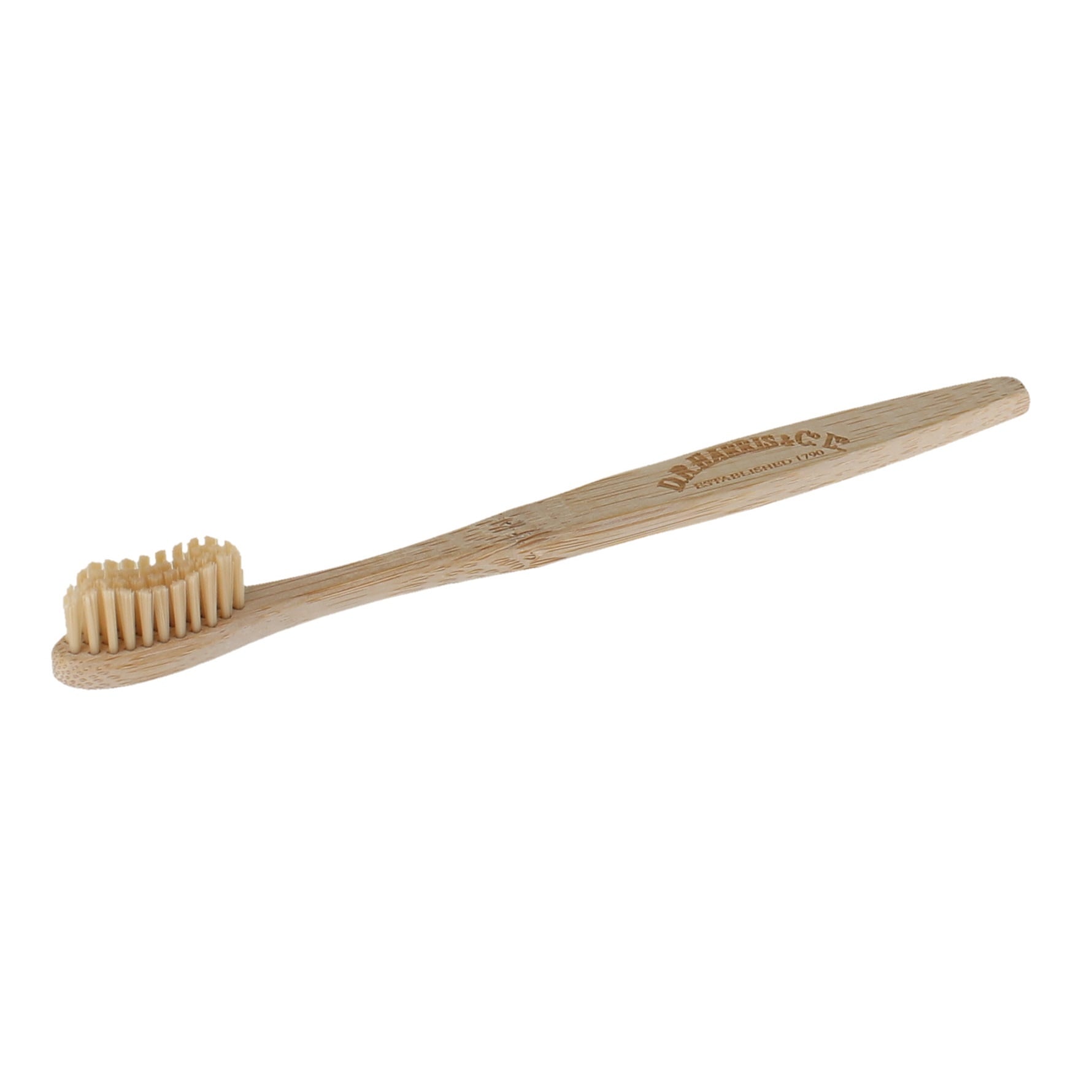d.r. harris & co. Natural Colour Bristle Biodegradable Bamboo Toothbrush