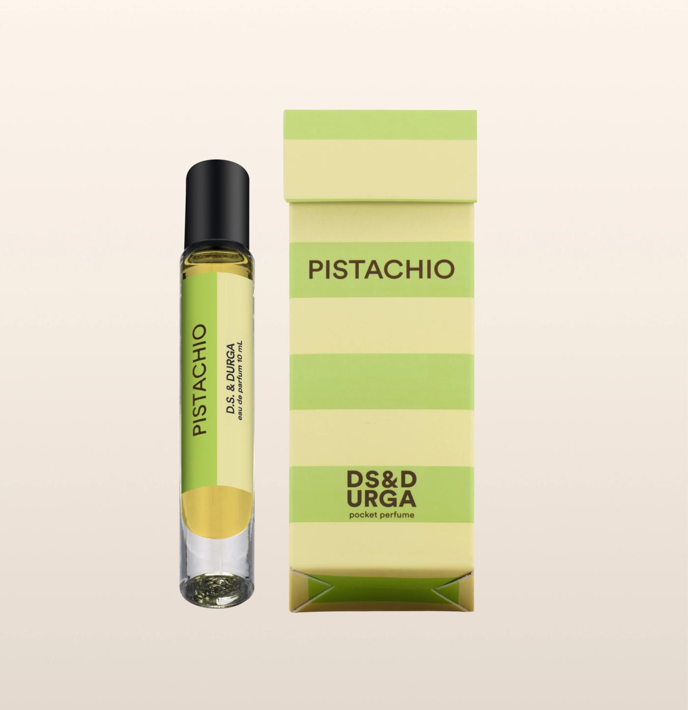 d.s. & durga It’s pistachio Our cult classic now in travel friendly oil-based Pocket Perfume