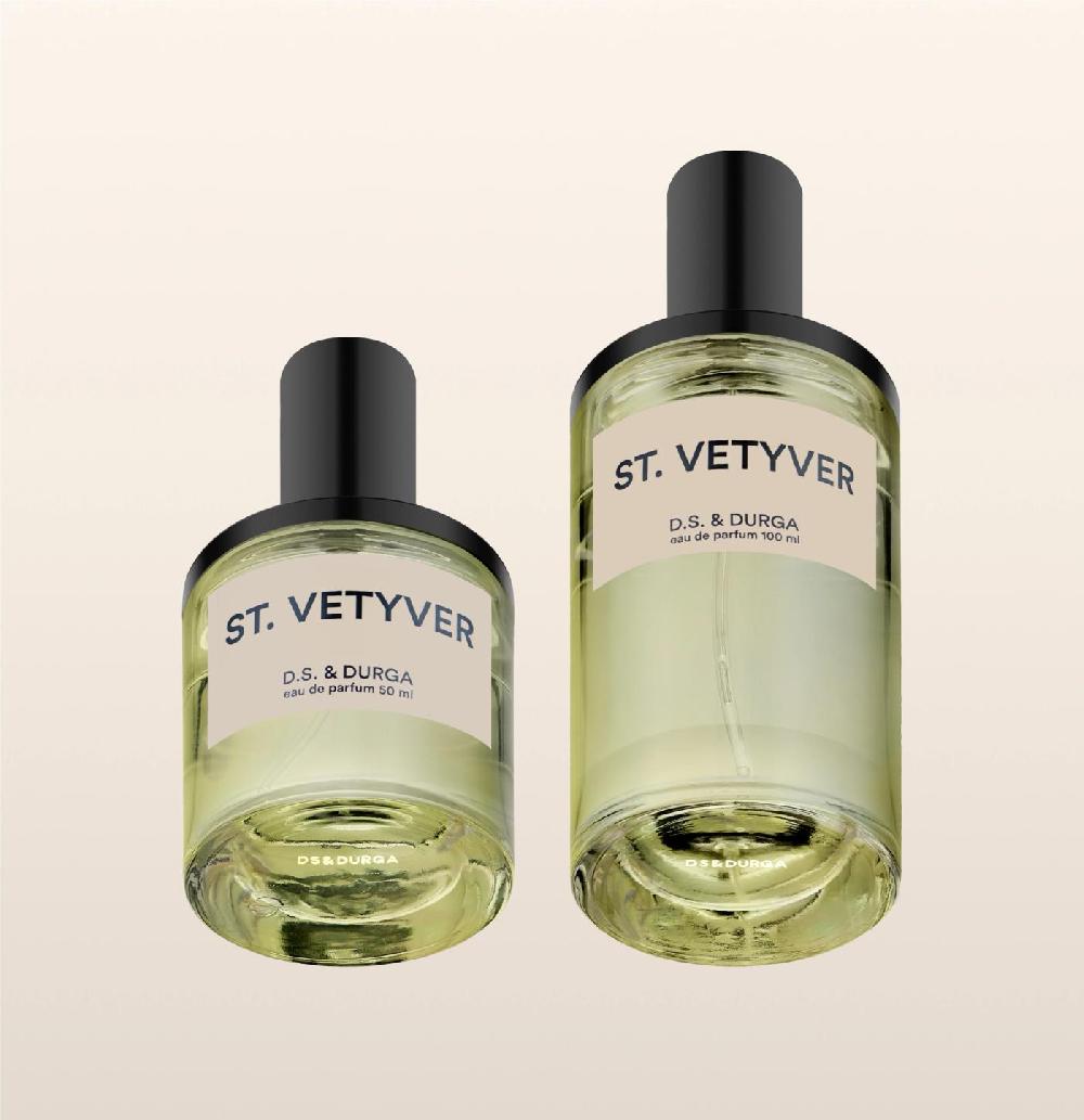 d.s. & durga Soft island grass sunbaked citrus where the tradewinds blow. Panama hats cane plants and aged rhum over the finest Caribbean vetyver