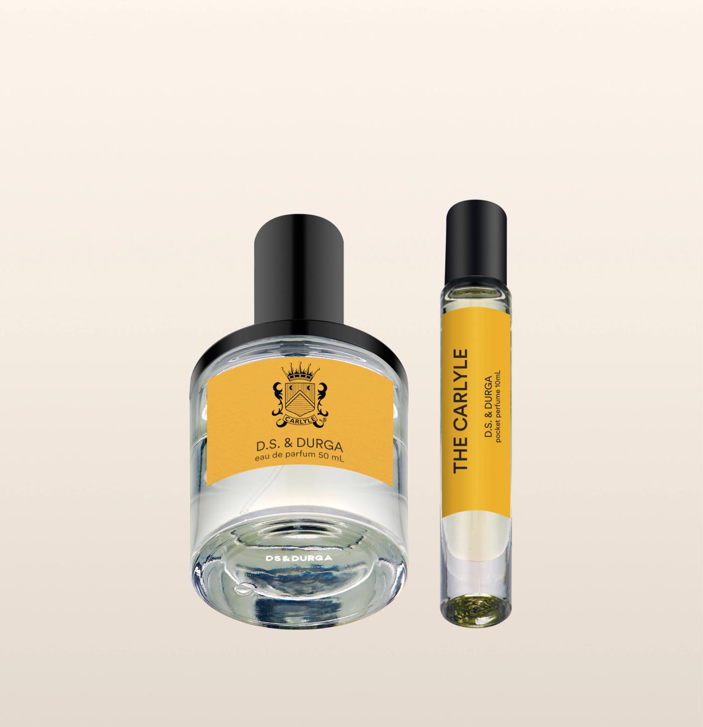 d.s. & durga Timeless elegance set in citrus honeysuckle and soft sandalwood. A who's who of fancy fume materials