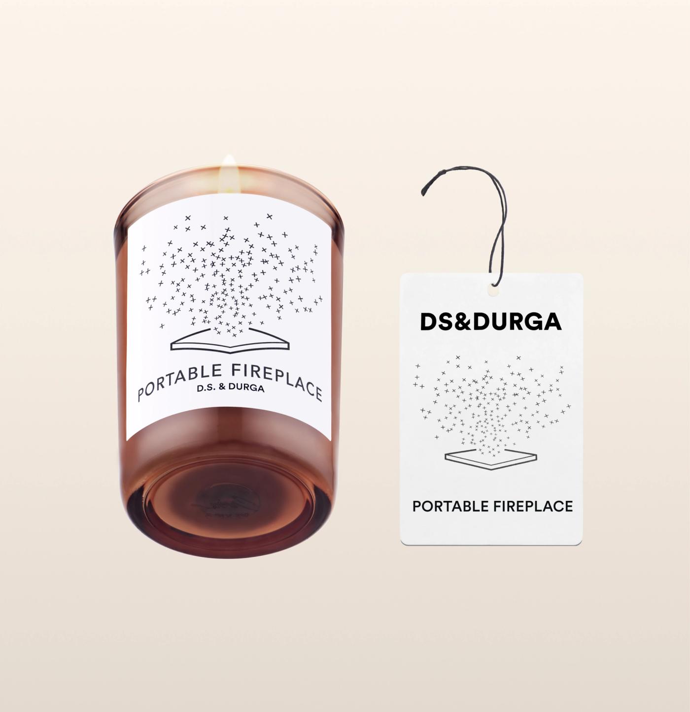 d.s. & durga To make it smell like you have a fireplace especially when you don’t have a fireplace
