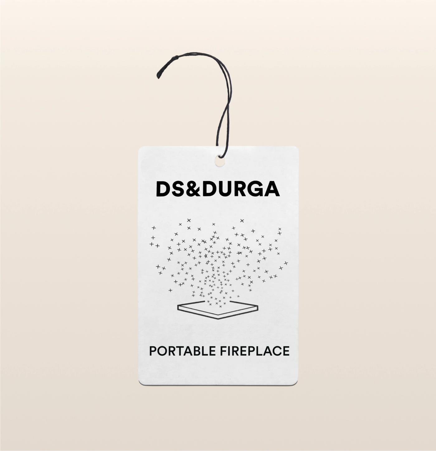 d.s. & durga To make it smell like you have a fireplace especially when you don’t have a fireplace