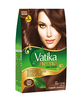 dabur Vatika Henna Natural brown