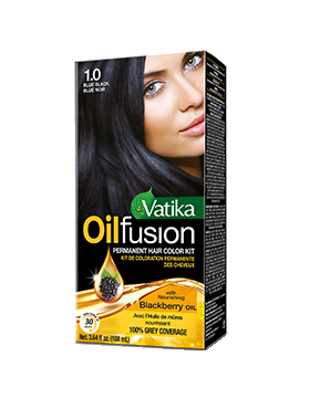 dabur Vatika Oilfusion Blue Black Blue Noir
