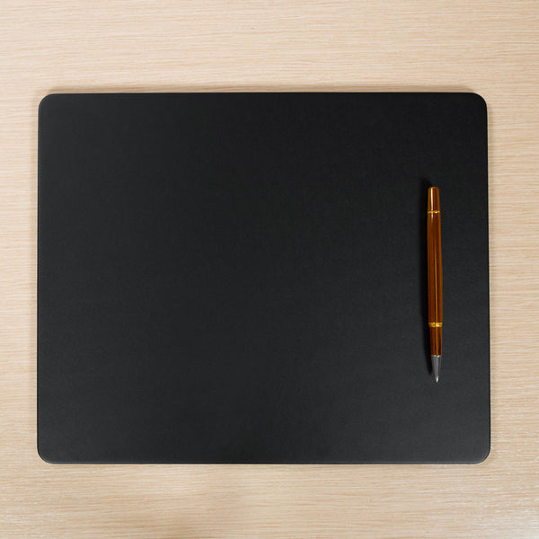 Dacasso Black Leatherette 14 X 11.5 Conference Table Pad