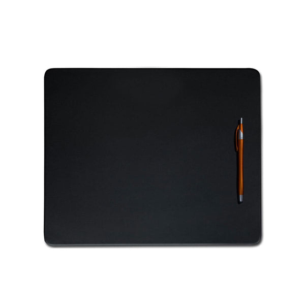 dacasso Black Leatherette 14 x 11.5 Conference Table Pad