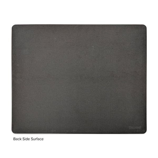 Dacasso Black Leatherette 17" X 14" Conference Pad For Glass Tabletop