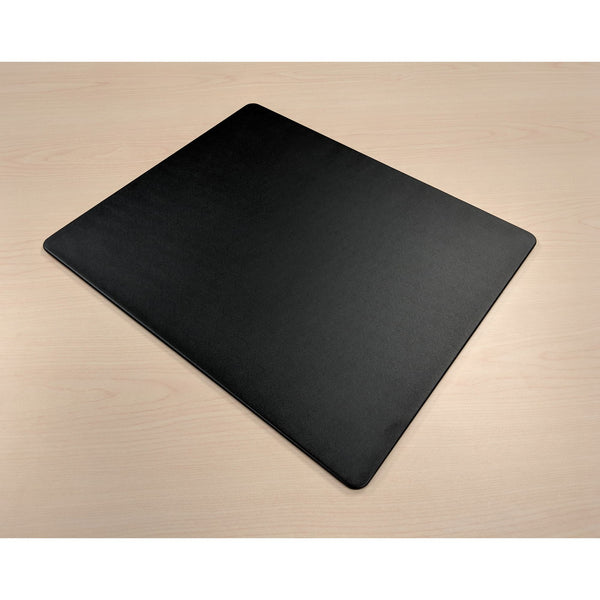 Dacasso Black Leatherette 17" X 14" Conference Pad For Glass Tabletop