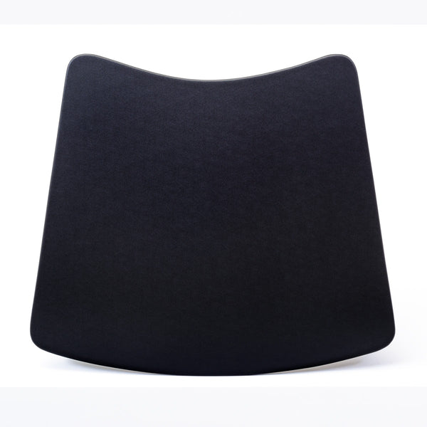 Dacasso Black Leatherette 17" X 14" Conference Pad For Round Table