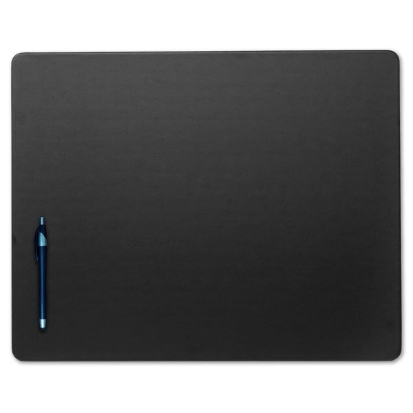 dacasso Black Leatherette 20 x 16 Conference Table Pad