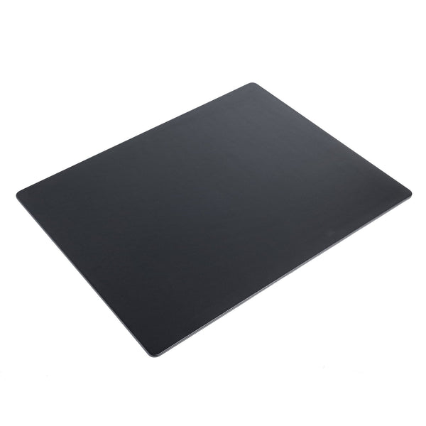 Dacasso Black Leatherette 24" X 19" Desk Mat Without Rails