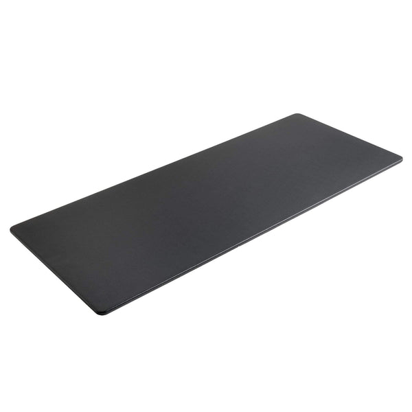 Dacasso Black Leatherette 30" X 12.5" Conference Table Single Runner
