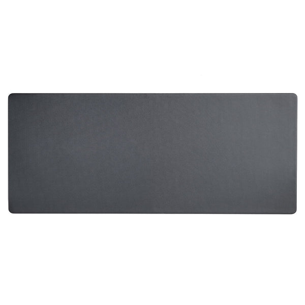 dacasso Black Leatherette 30" x 12.5" Keyboard/Mouse Desk Mat