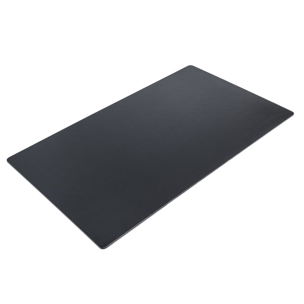 Dacasso Black Leatherette 34" X 20" Desk Mat Without Rails