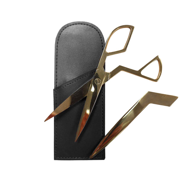 Dacasso Black Bonded Leather Mini Library Set