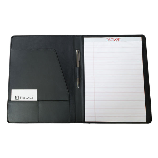 Dacasso Black Leather Standard Portfolio