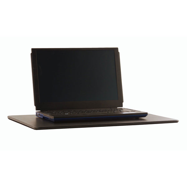 Dacasso Black Leatherette 17" X 14" Lap Desk