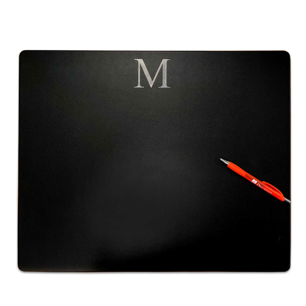 Dacasso Black Leatherette 20" X 16" Lap Desk