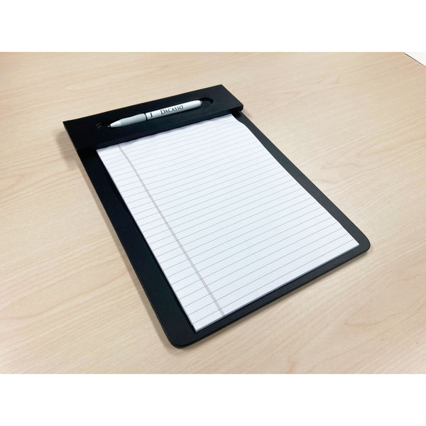 Dacasso Black Leatherette Clipboard
