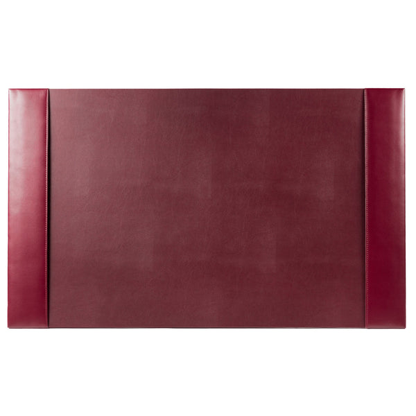 dacasso Burgundy Bonded Leather 30" x 18" Desk Pad