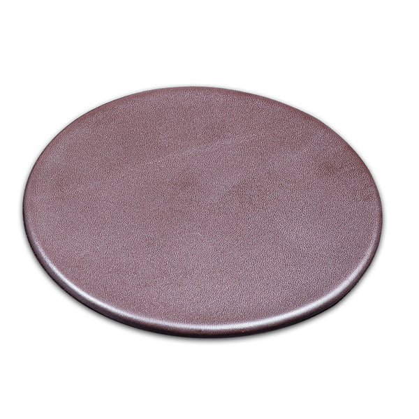 dacasso Chocolate Brown Leather Coaster