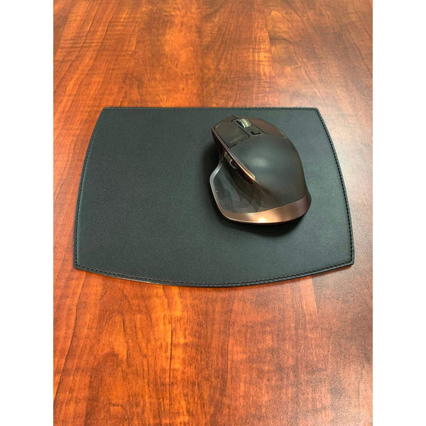 Dacasso Classic Black Leather Mouse Pad