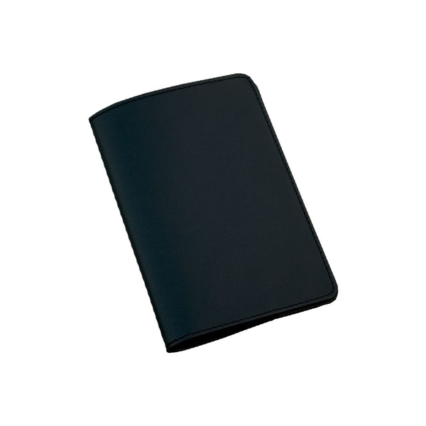 Dacasso Classic Black Leather Passport Holder