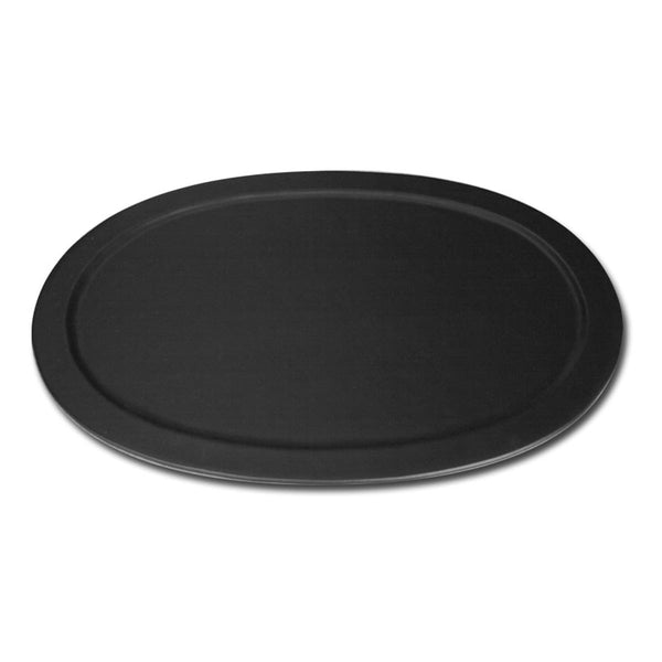 dacasso Classic Black Leather Serving Tray