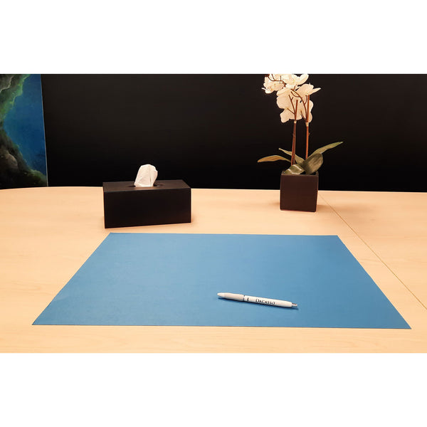 Dacasso Cyan Blue 24" X 19" Blotter Paper Pack (5pk)