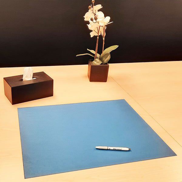 Dacasso Cyan Blue 24" X 19" Blotter Paper Pack (5pk)