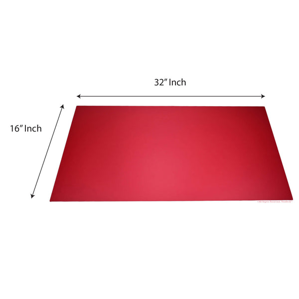 Dacasso Home/Office 5pc Desk Accessory Set - Red