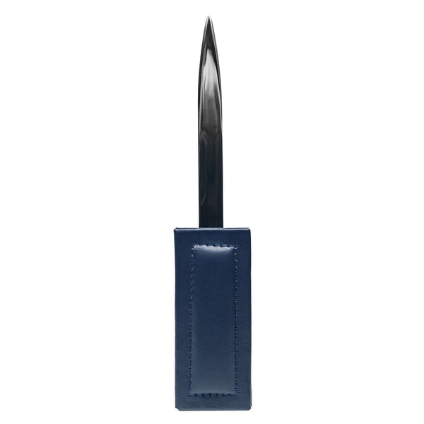 dacasso Navy Blue Bonded Leather Letter Opener