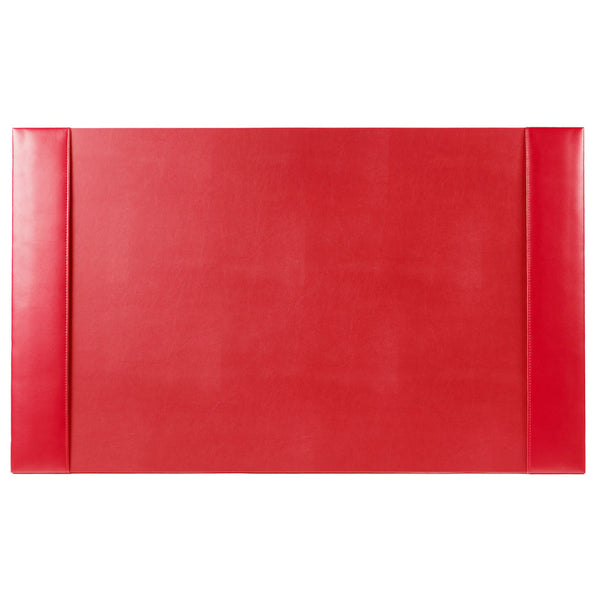 dacasso Red Bonded Leather Desk Pad 30 x 18