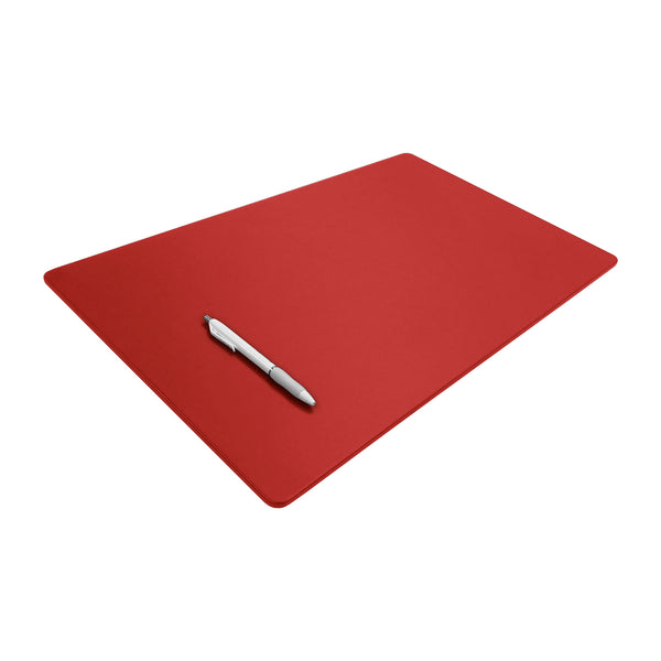 dacasso Red Leather 22" x 14" Conference Pad