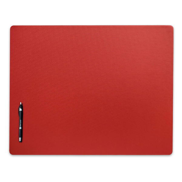 Dacasso Red Leather 24 X 19 Desk Mat Without Rails