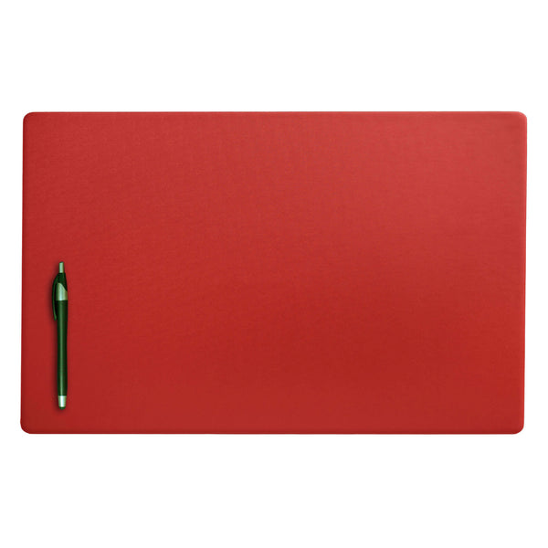 dacasso Red Leatherette 22 x 14 Conference Pad
