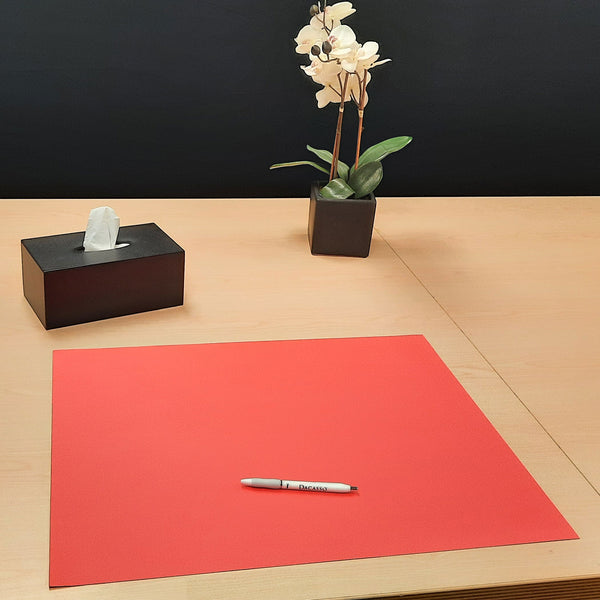 Dacasso Rose Red 24" X 19" Blotter Paper Pack (5pk)