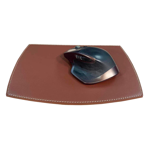 Dacasso Rustic Brown Leather Mouse Pad