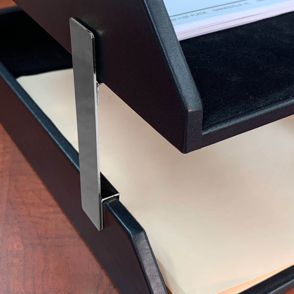 Dacasso Silver Stacking Tray Post Set